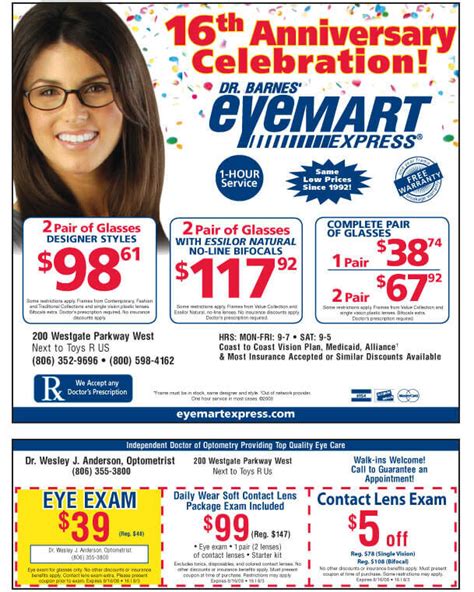 Oct 4, 2023 · Eyemart Express, Bismarck. 18 likes · 4 were here. We strive to provide you with access to over 2,000 frames including designer to fit your lifestyle.... We strive to provide you with access to over 2,000 frames including designer to fit your lifestyle. 